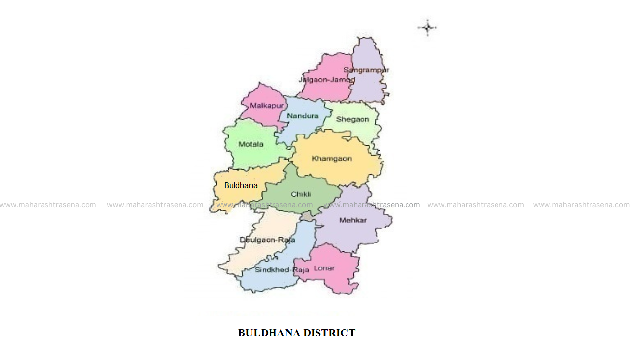 buldhana district map