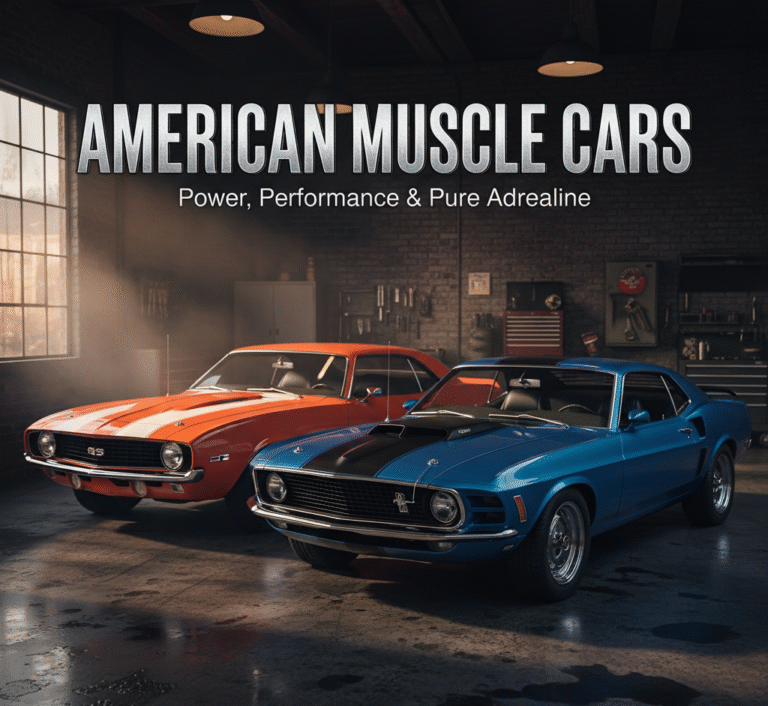 American Muscle Cars: The Timeless Symbol of Power, Performance, and ...