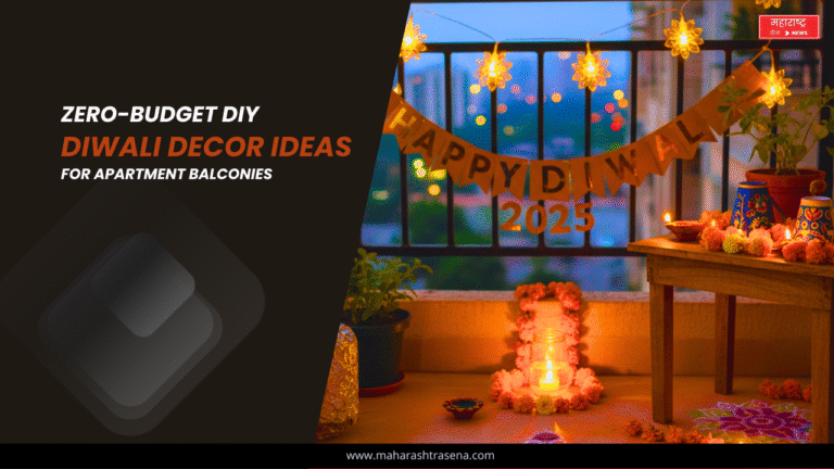 Zero-Budget DIY Diwali Decor Ideas for Apartment Balconies