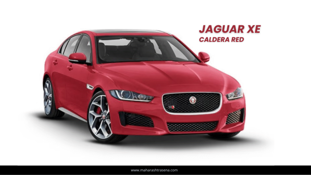 Jaguar XE Caldera Red color