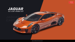 Jaguar All Car Name List
