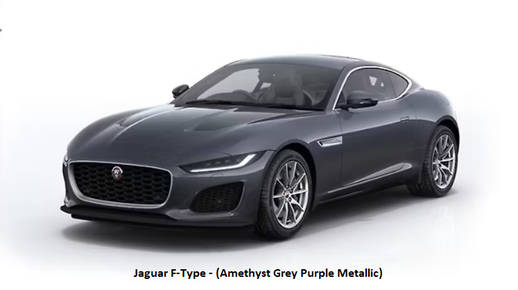 Jaguar F-Type- Amethyst Grey Purple Metallic