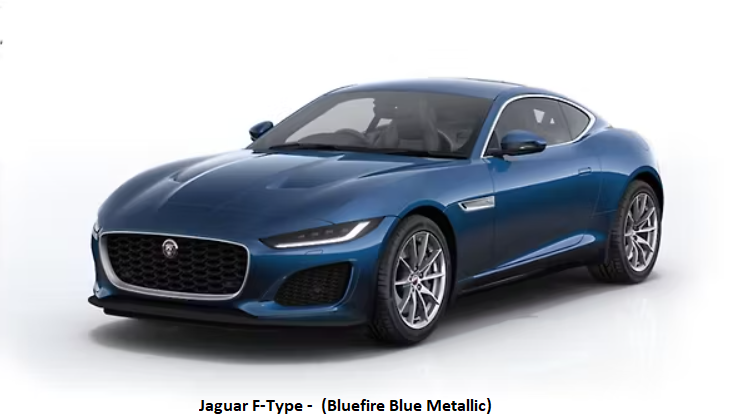 Jaguar F-Type - Bluefire Blue Metallic