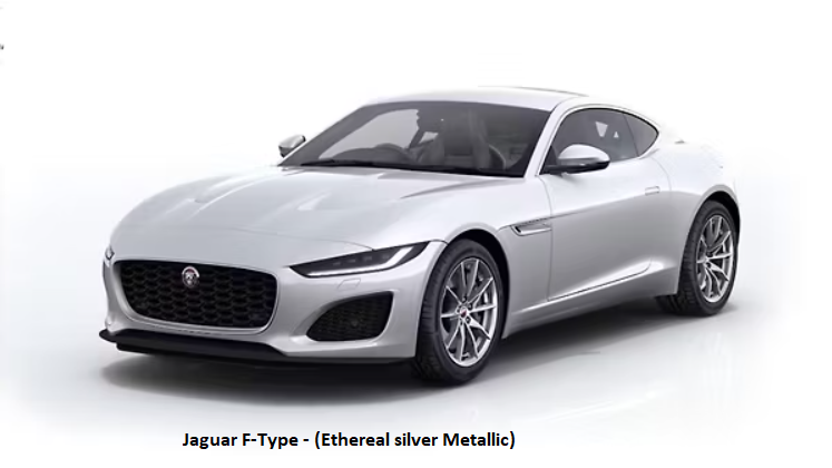 Jaguar F-Type- Ethereal silver Metallic