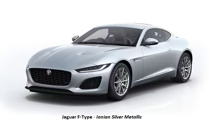 Jaguar F-Type - Ionian Silver Metallic