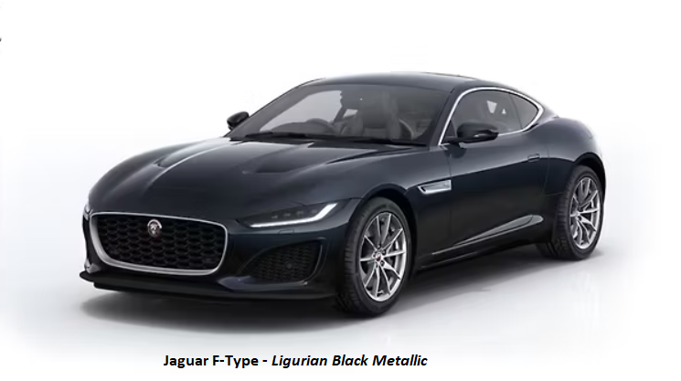 Jaguar F-Type - Ligurian Black Metallic