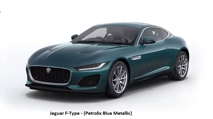 Jaguar F-Type- Petrolix Blue Metallic