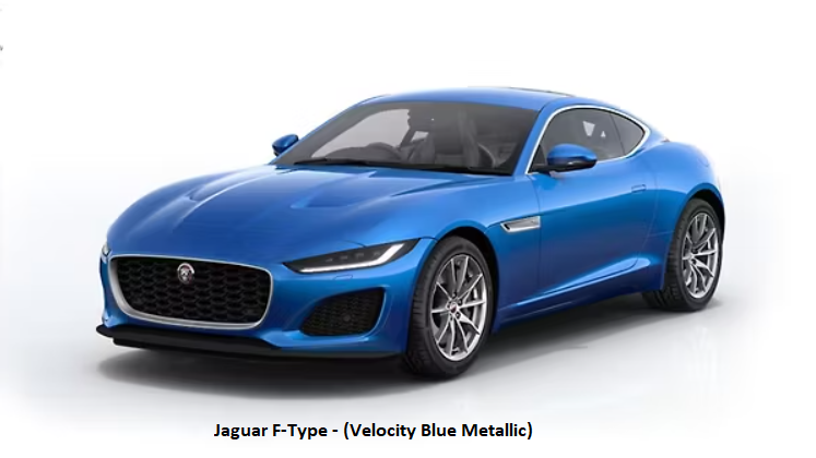 Jaguar F-Type- Velocity Blue Metallic