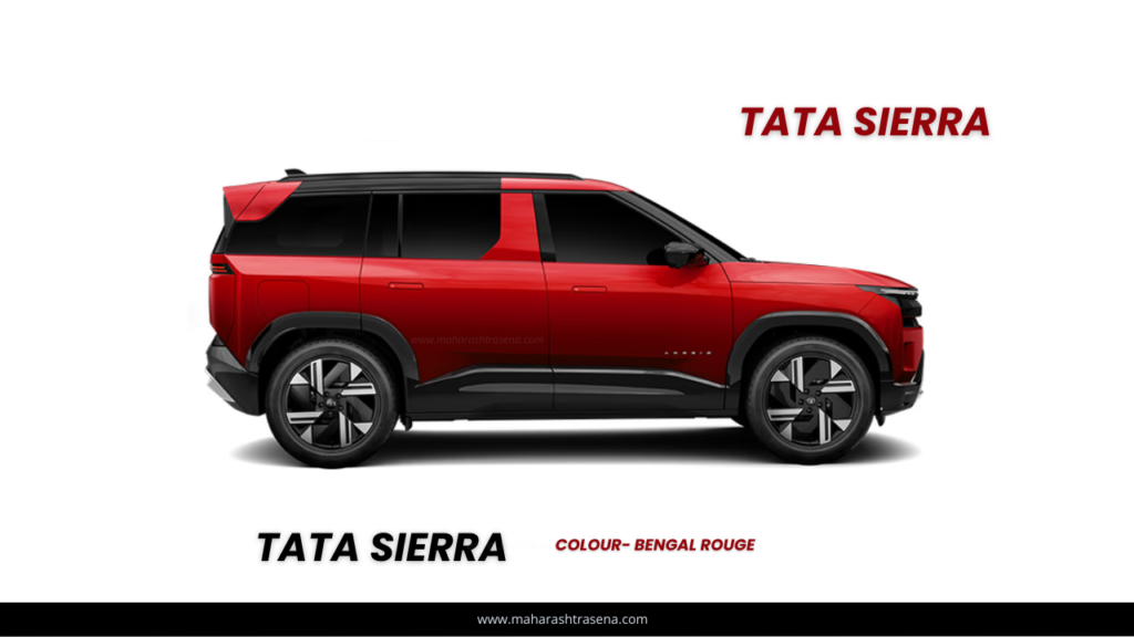Tata Sierra Colours - Bengal Rouge