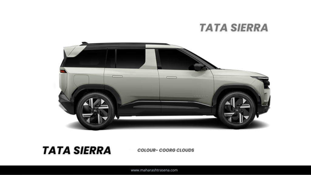 Tata Sierra Colours - Coorg Clouds