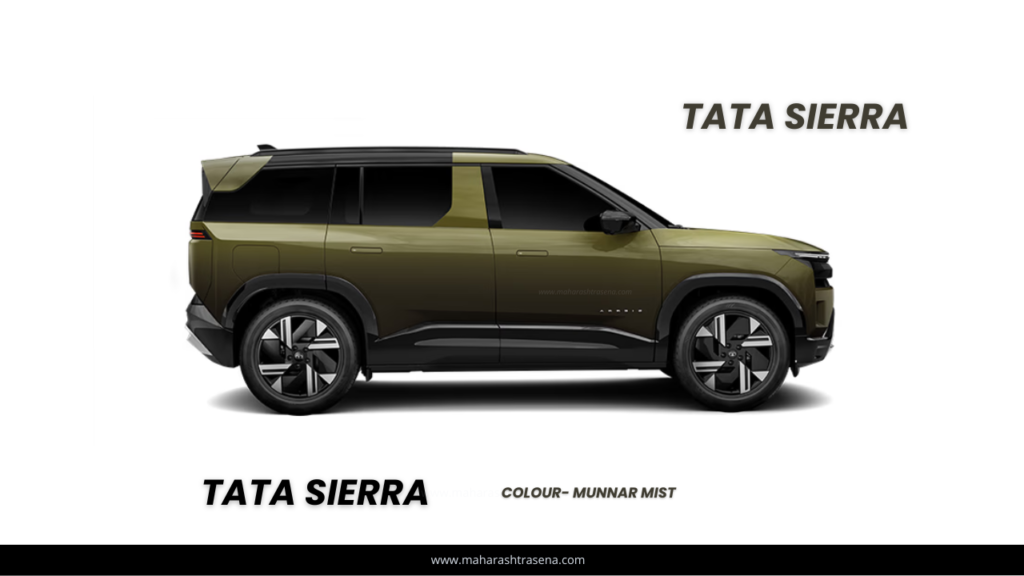 Tata Sierra Colours - Munnar Mist