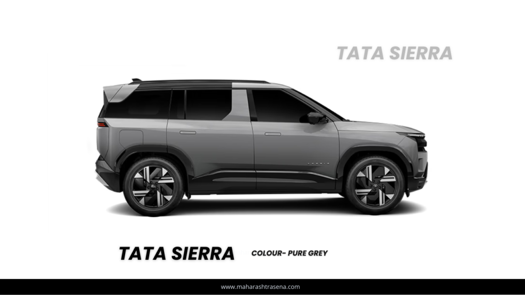 Tata Sierra Colours - Pure Grey