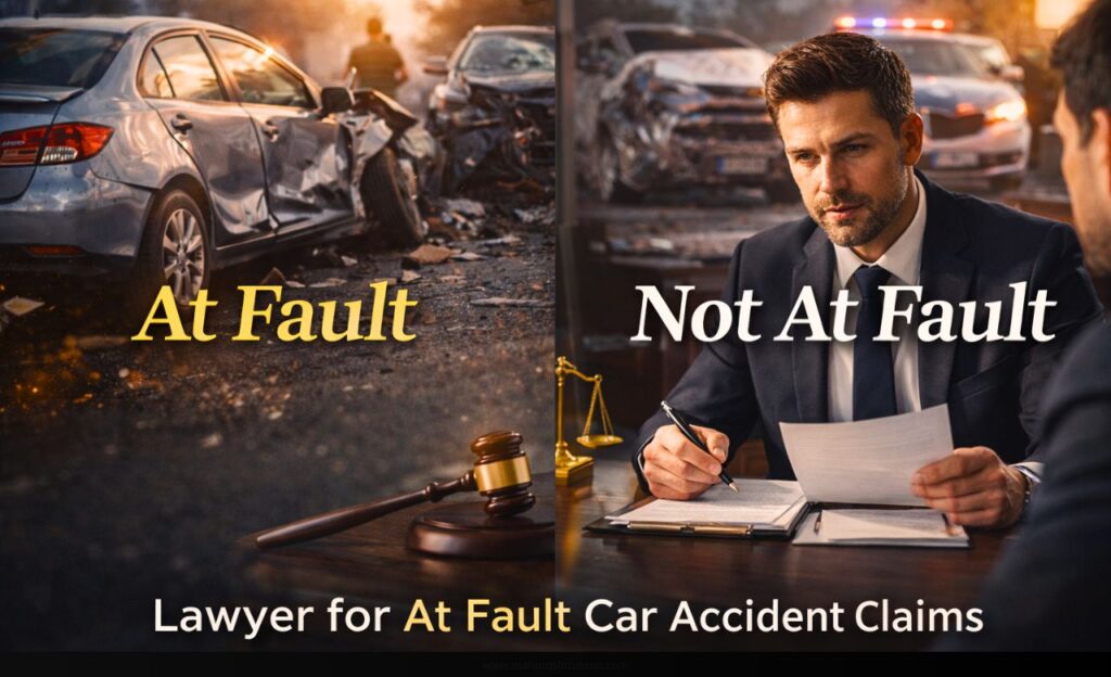 Lawyer for At Fault Car Accident Claims