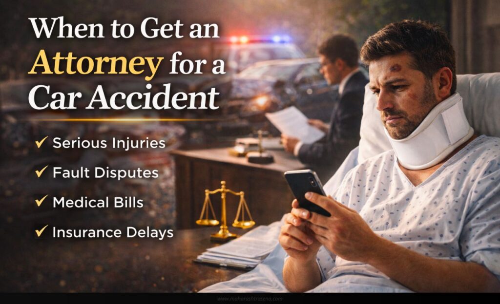 When to Get an Attorney for a Car Accident