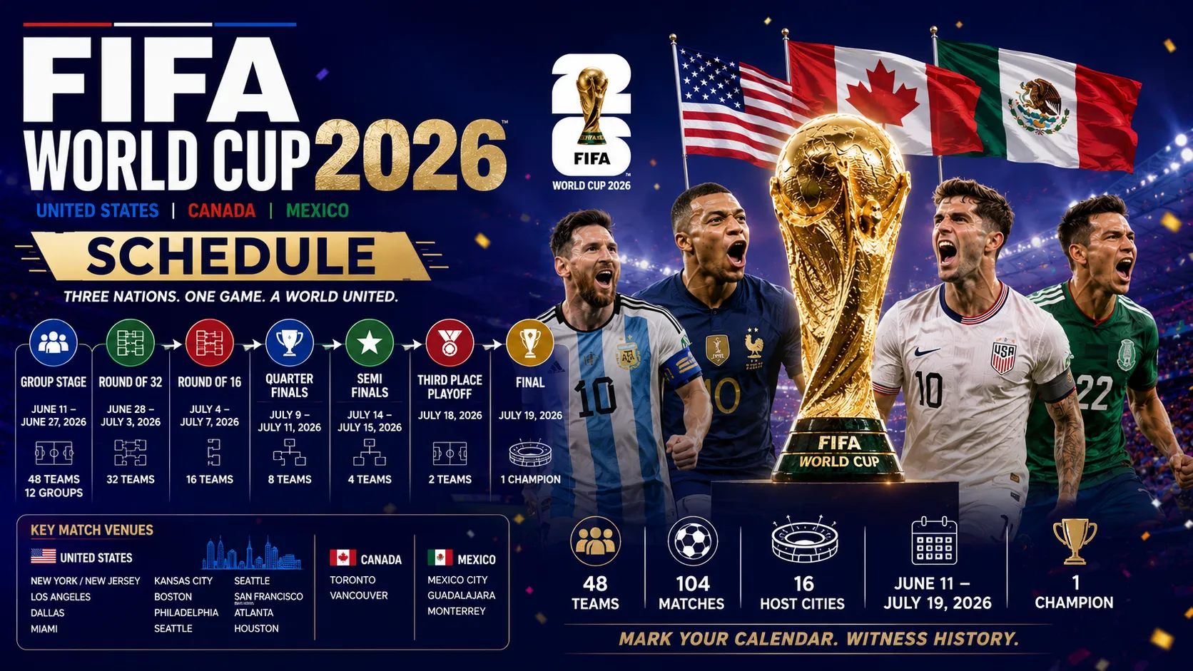 FIFA World Cup 2026 schedule