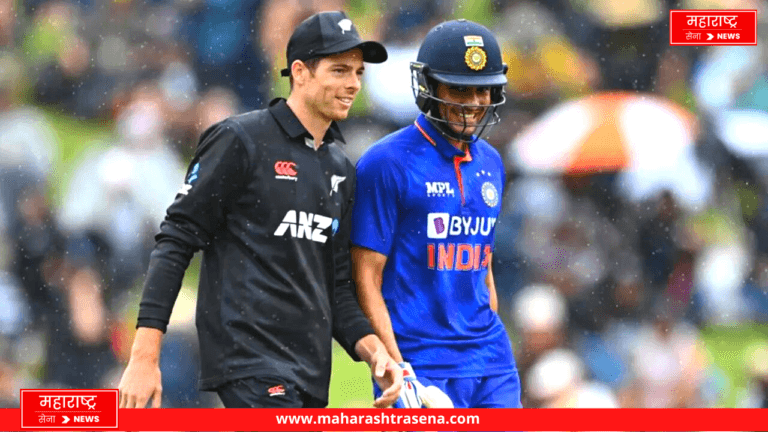 India vs New Zealand, 2nd ODI Match Abandoned Due To Rain, New Zealand Lead Series 1-0