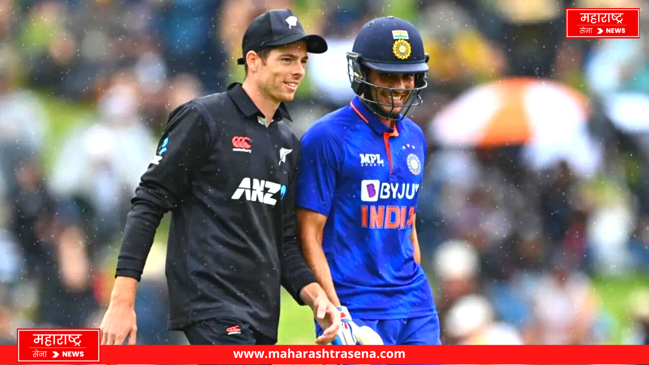 India vs New Zealand, 2nd ODI Match Abandoned Due To Rain, New Zealand Lead Series 1-0