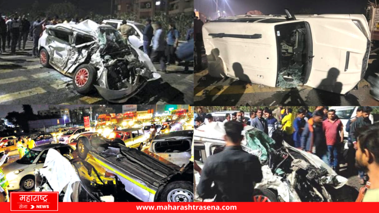 पुण्यात मुंबई-बंगळुरू महामार्गावरील नवले ब्रिजवर काल रात्री एका भरधाव टँकरनं ४८ वाहनांना धडक दिली | Pune Navale Bridge Accident 48 vehicles Crash
