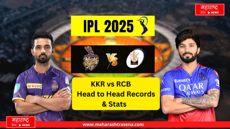 KKR vs RCB Head to Head Records & Stats