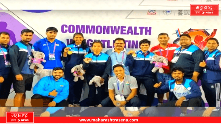 India won 3 gold medals in the National Weightlifting Championship -