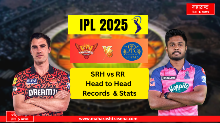 SRH vs RR head to head Records & Stats