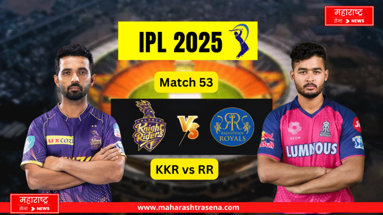 TATA IPL 2025 KKR vs RR