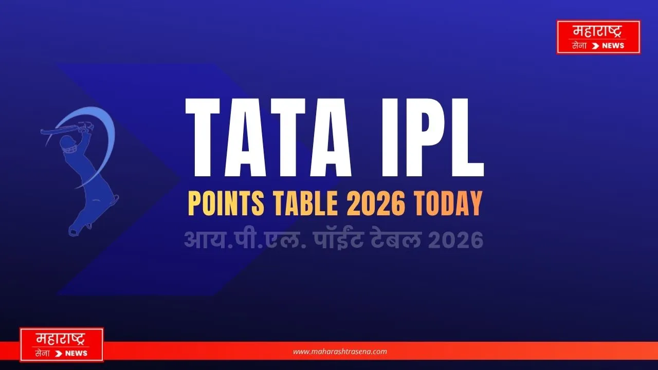 TATA IPL Point Table 2026 Today